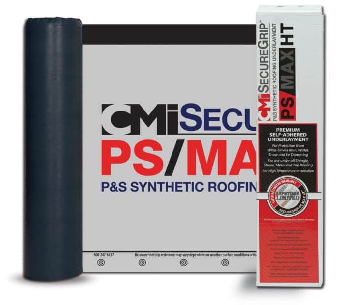 Self-Adhered Synthetic Underlayment